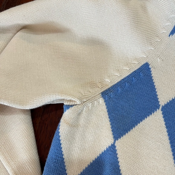 Brooks Brothers Cardigan and Blouse Argyle Set - Picture 13 of 13